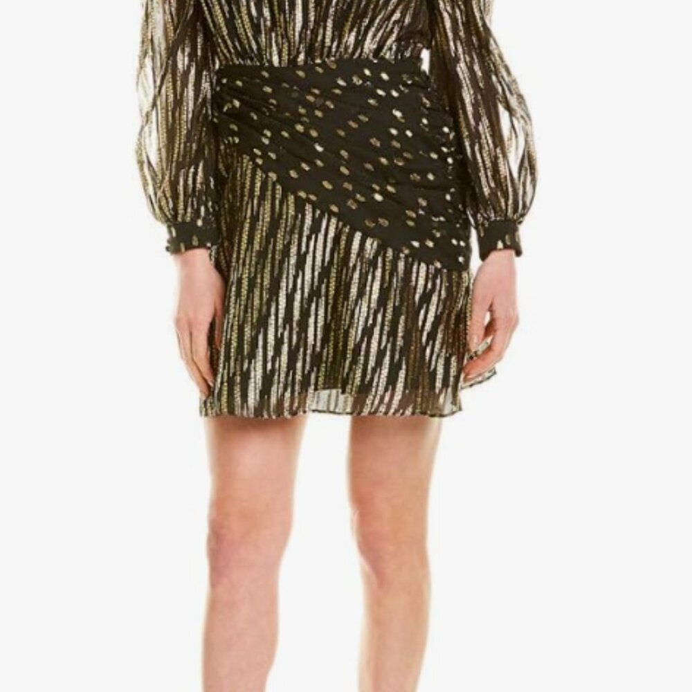 BNWT - Rachel Zoe Women's Illusion-Mesh Mini Dress (size 6)